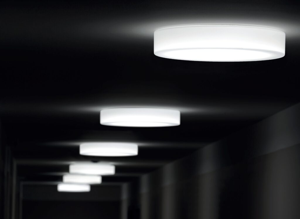 Luminaire semi-integre